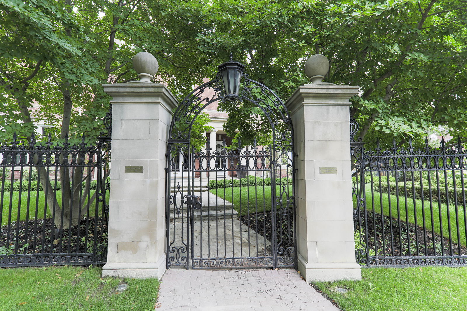 Gate Entrance — 1 Chestnut Park Road, Midtown, Toronto