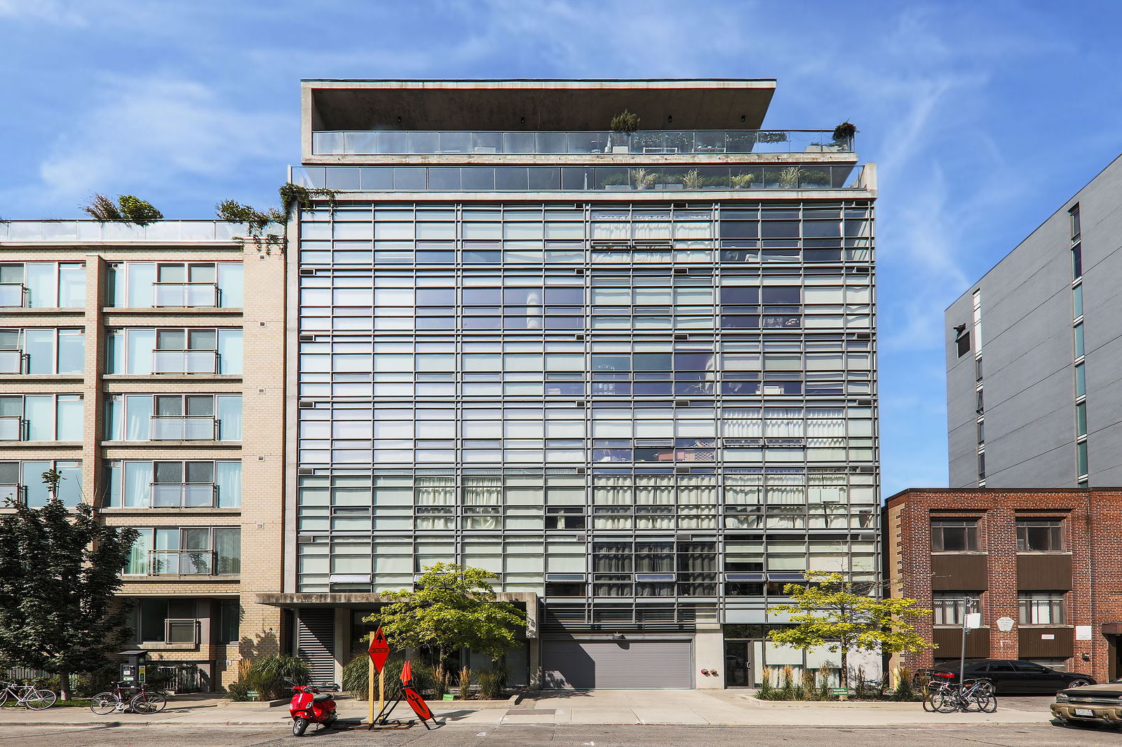 Exterior Facade — Zen Lofts, Downtown, Toronto