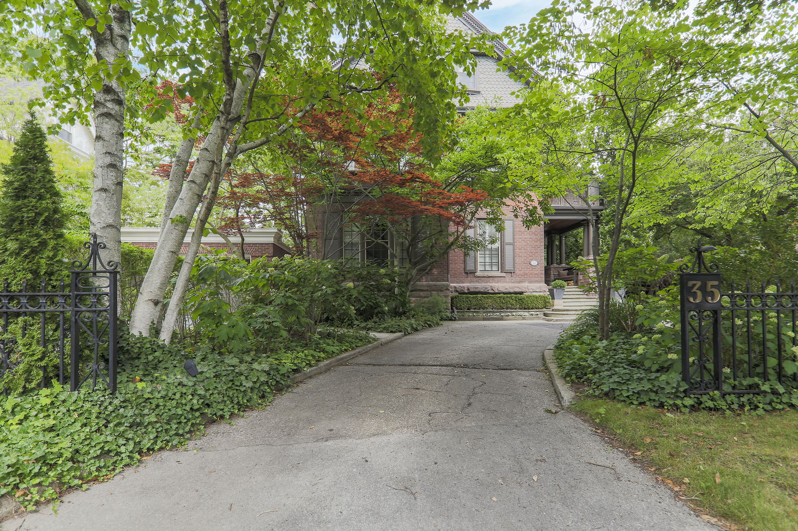 Gate Entrance — Capt Samuel Crangle House, Midtown, Toronto