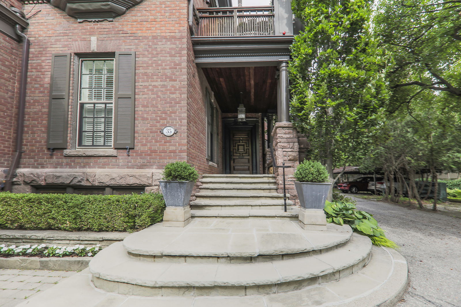 Entrance — Capt Samuel Crangle House, Midtown, Toronto