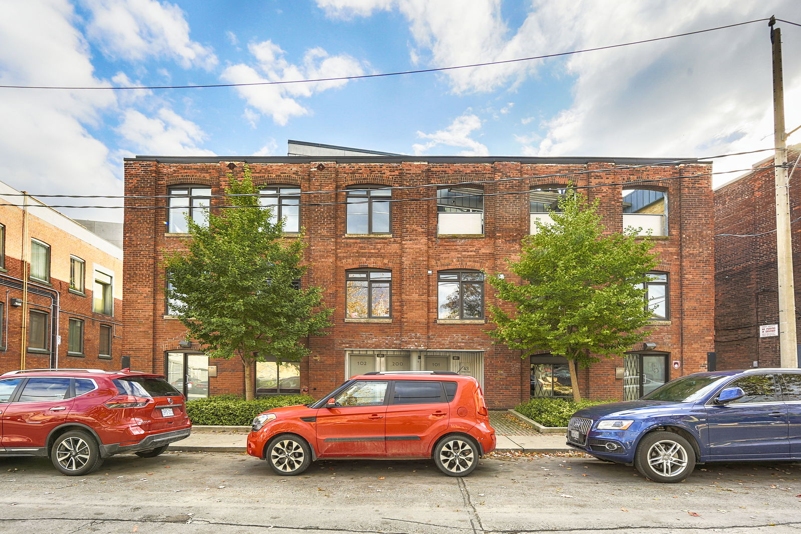 Exterior Facade — Stonecutter Lofts, Downtown, Toronto