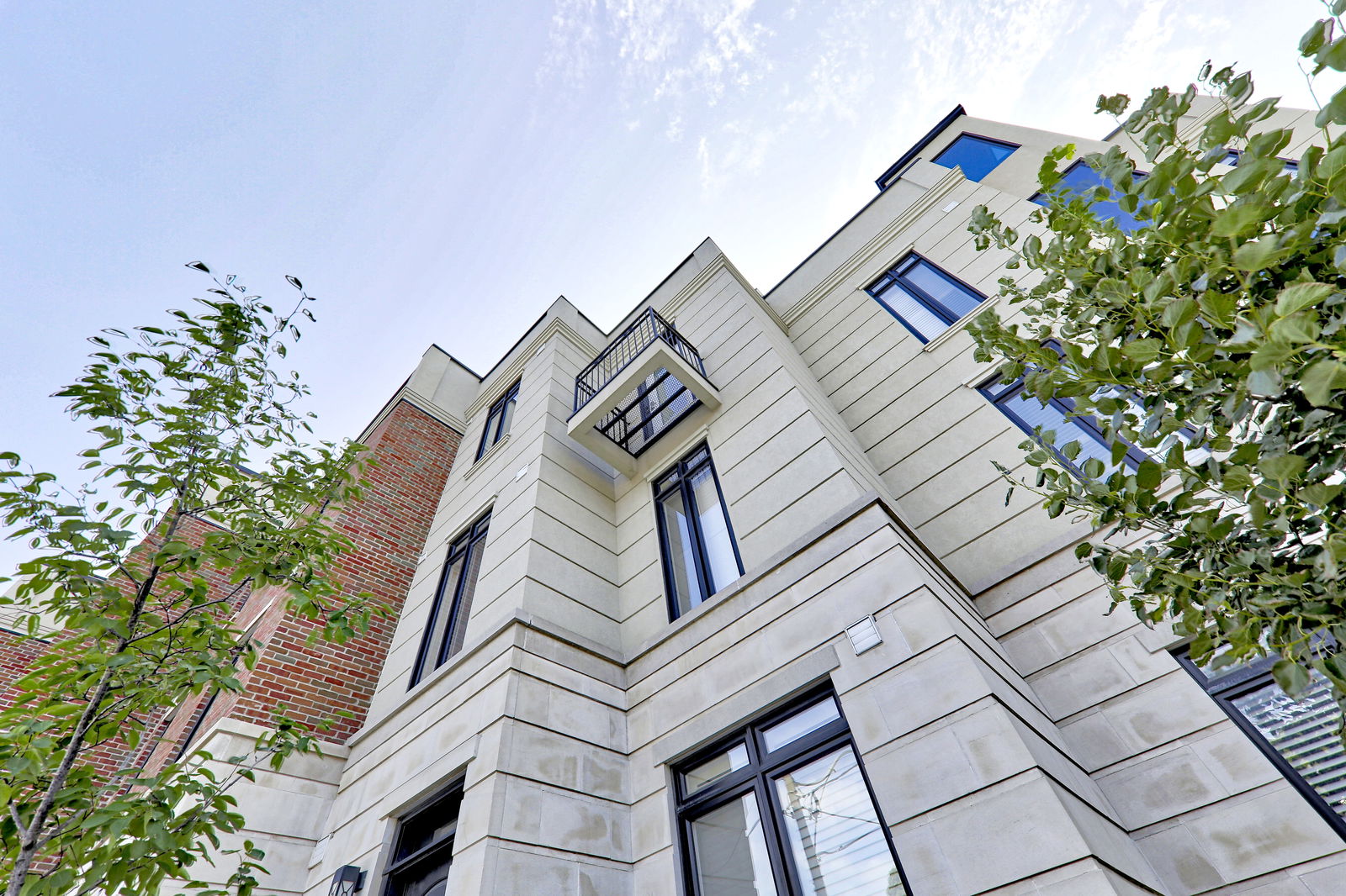 Exterior Sky — On the Avenue Townhomes, Midtown, Toronto