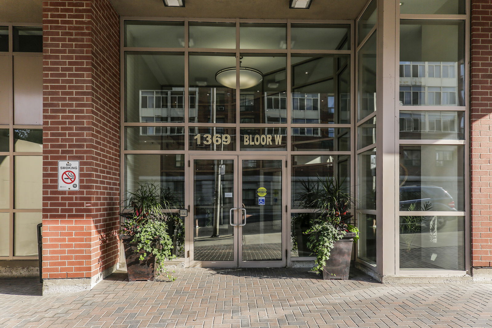 Entrance — beBloor Condos, West End, Toronto