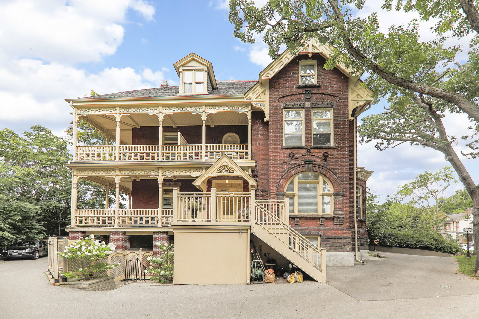 Exterior Facade — Gothic Lofts, West End, Toronto