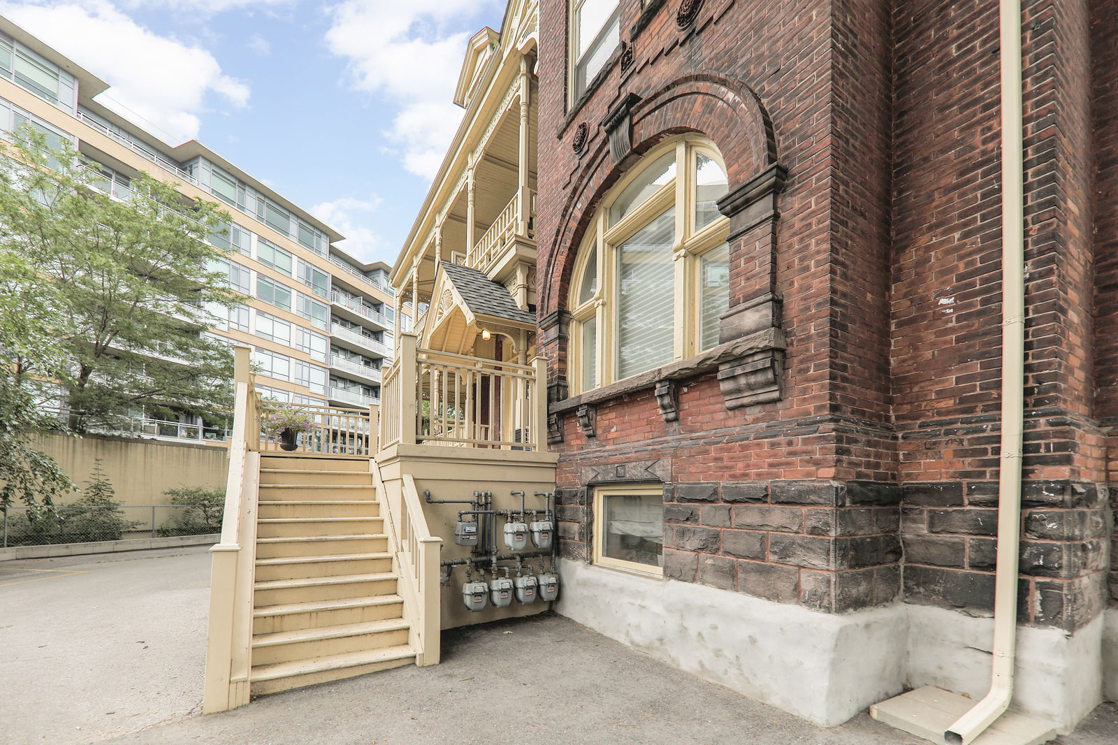 Entrance — Gothic Lofts, West End, Toronto