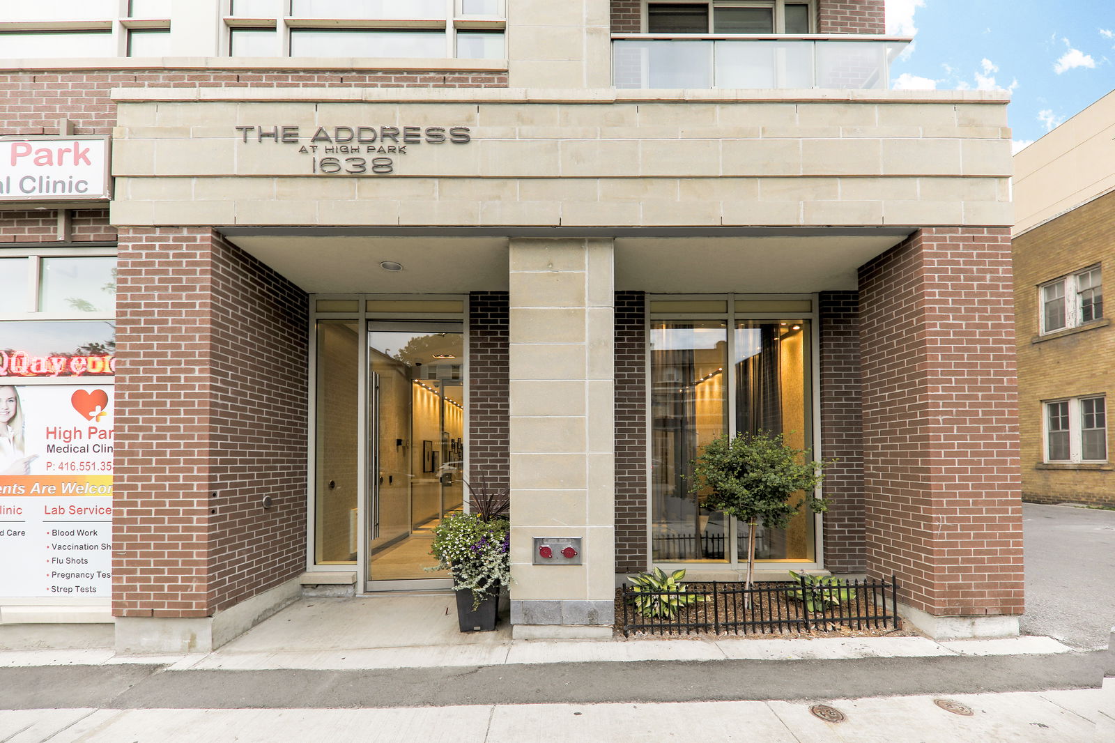 Entrance — The Address at High Park, West End, Toronto