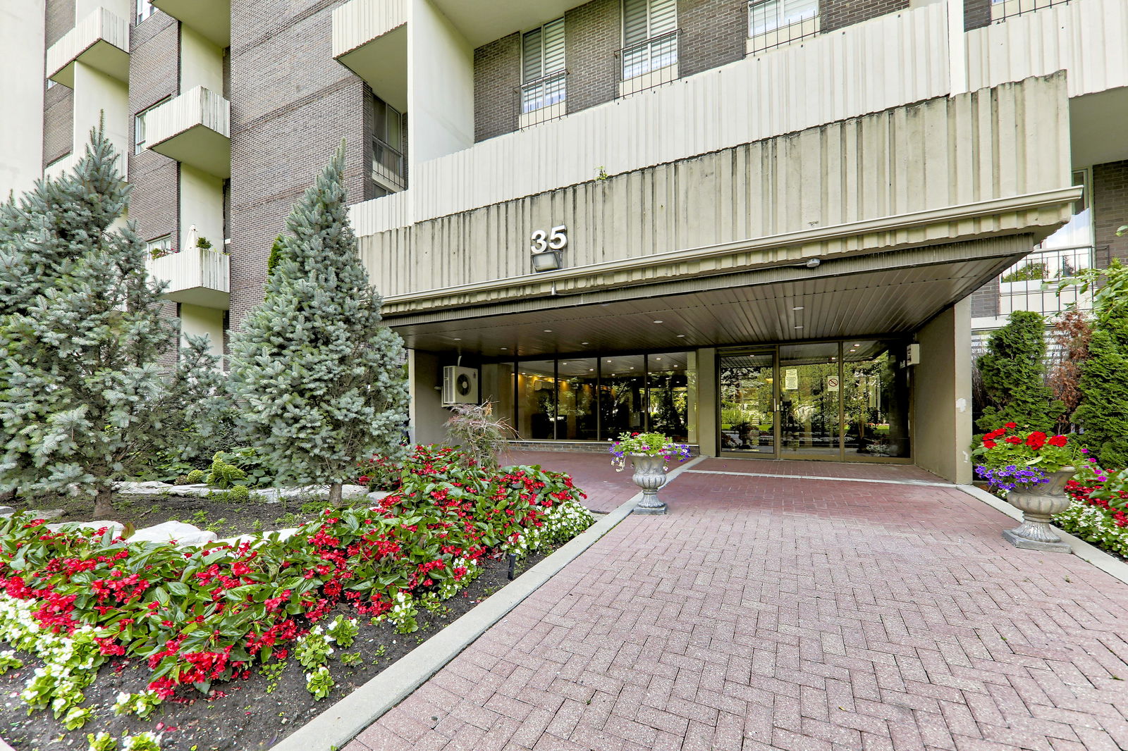 Entrance — 35 Ormskirk Condos, West End, Toronto