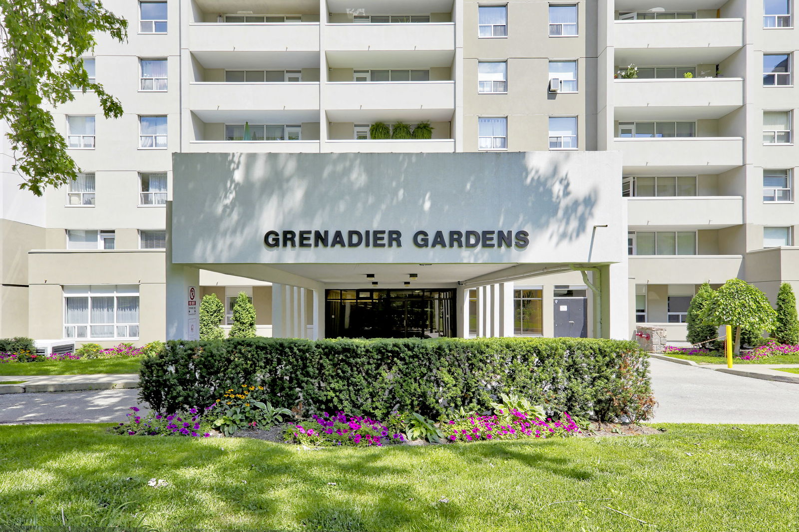 Entrance — Grenadier Gardens, West End, Toronto