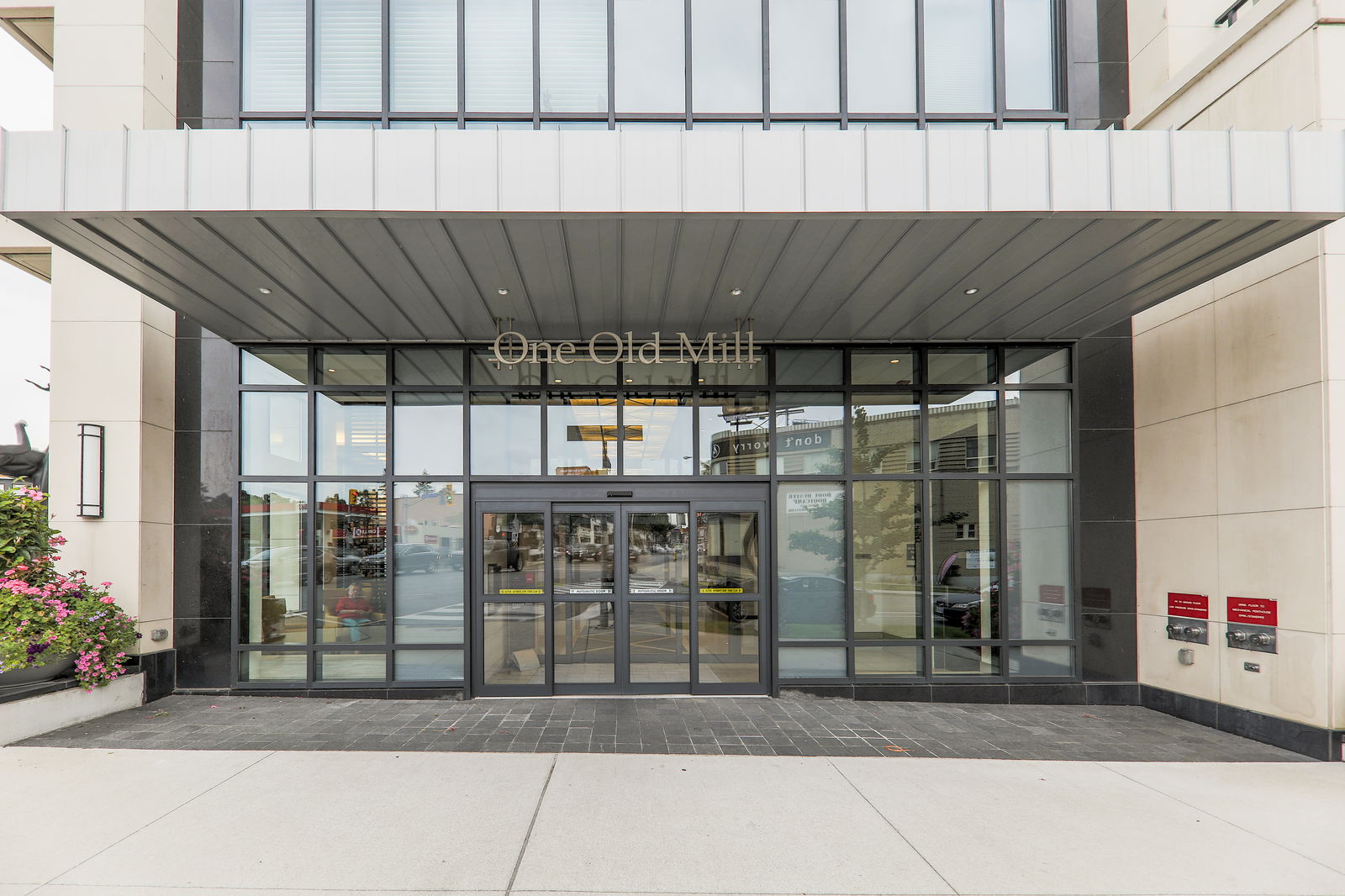 Entrance — One Old Mill, York Crosstown, Toronto