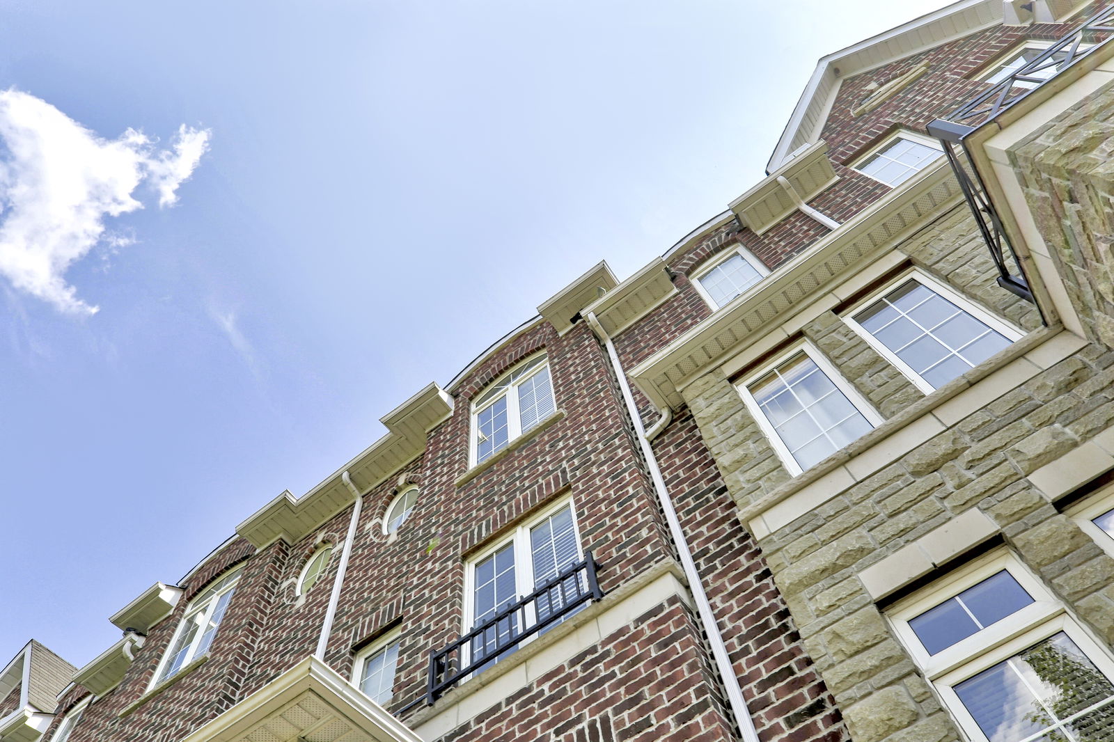 Exterior Sky — Windermere by The Lake Townhomes, West End, Toronto