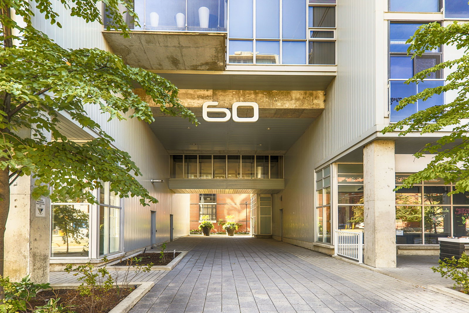 Building Entrance — Sixty Loft, Downtown, Toronto