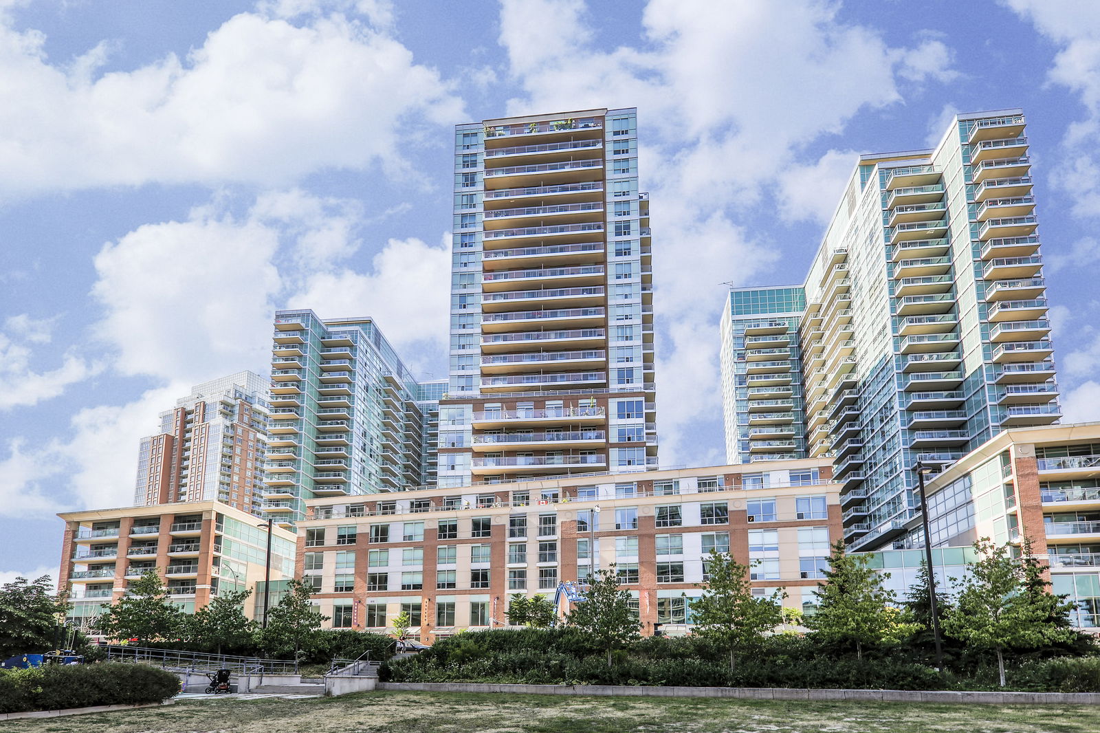 Exterior Facade — Battery Park Condos, West End, Toronto