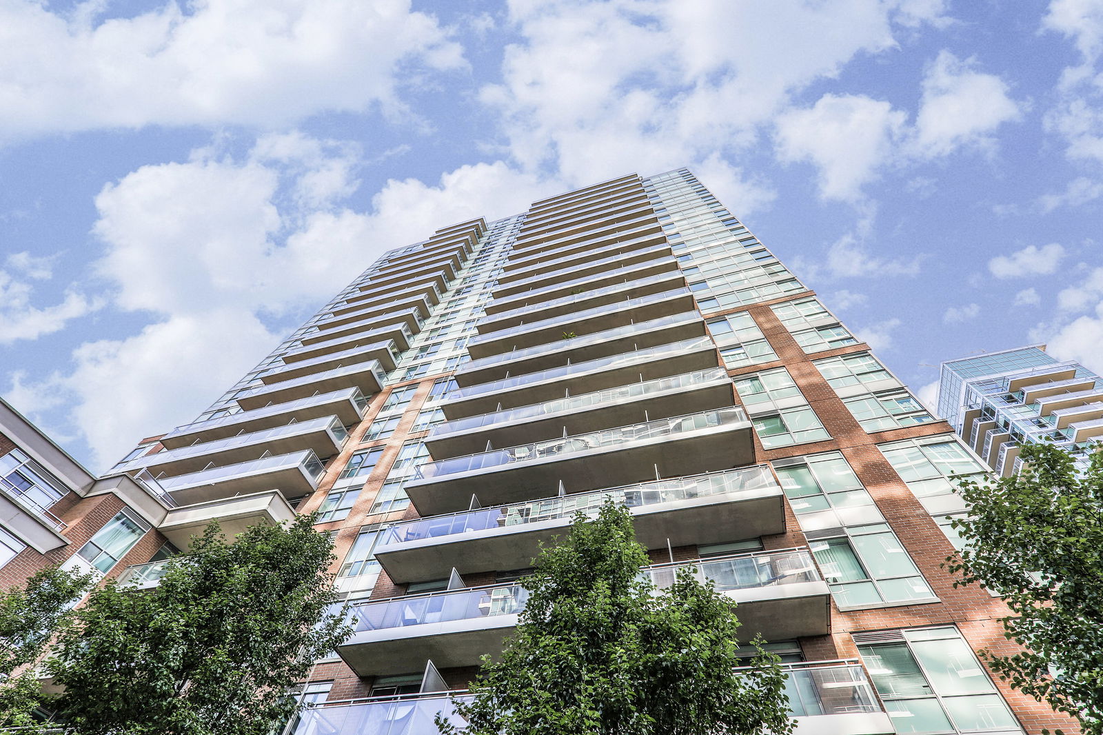 Exterior Sky — Battery Park Condos, West End, Toronto