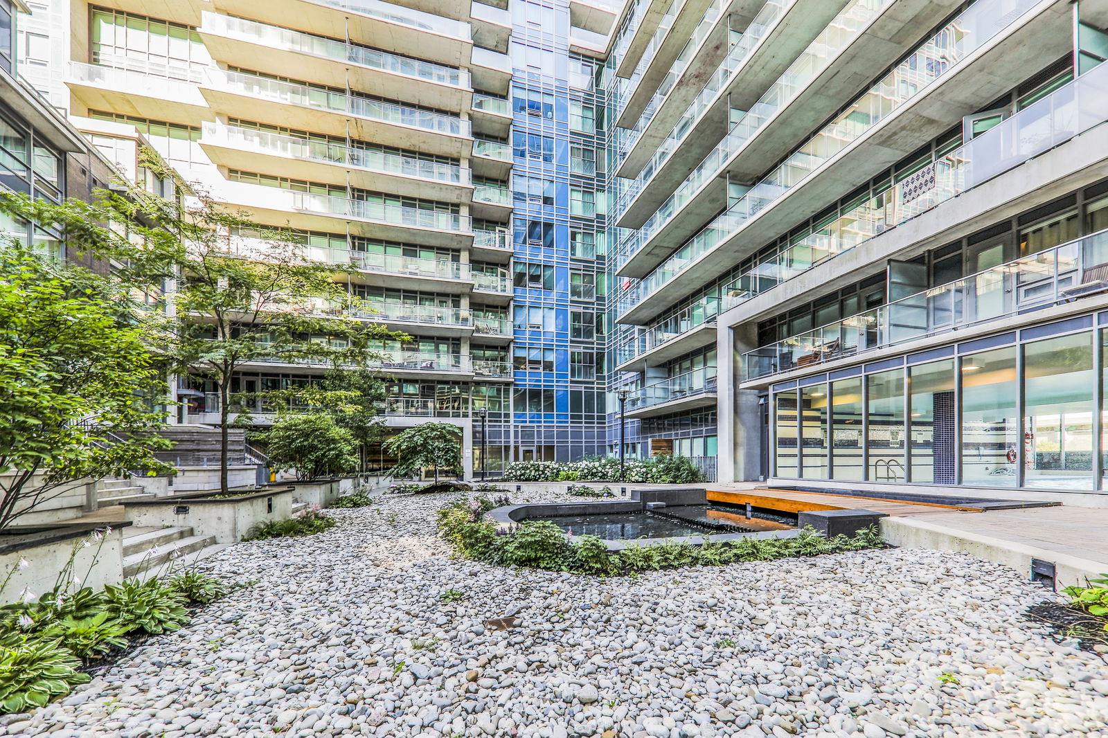 Patio — Bliss Condos, West End, Toronto