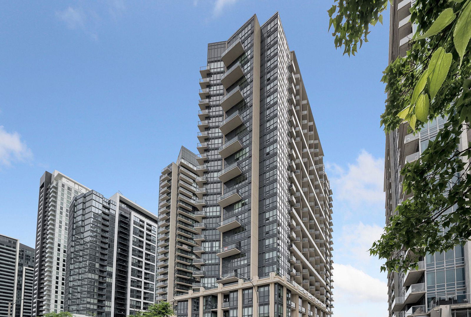 Exterior Side — Liberty Central Phase I, West End, Toronto