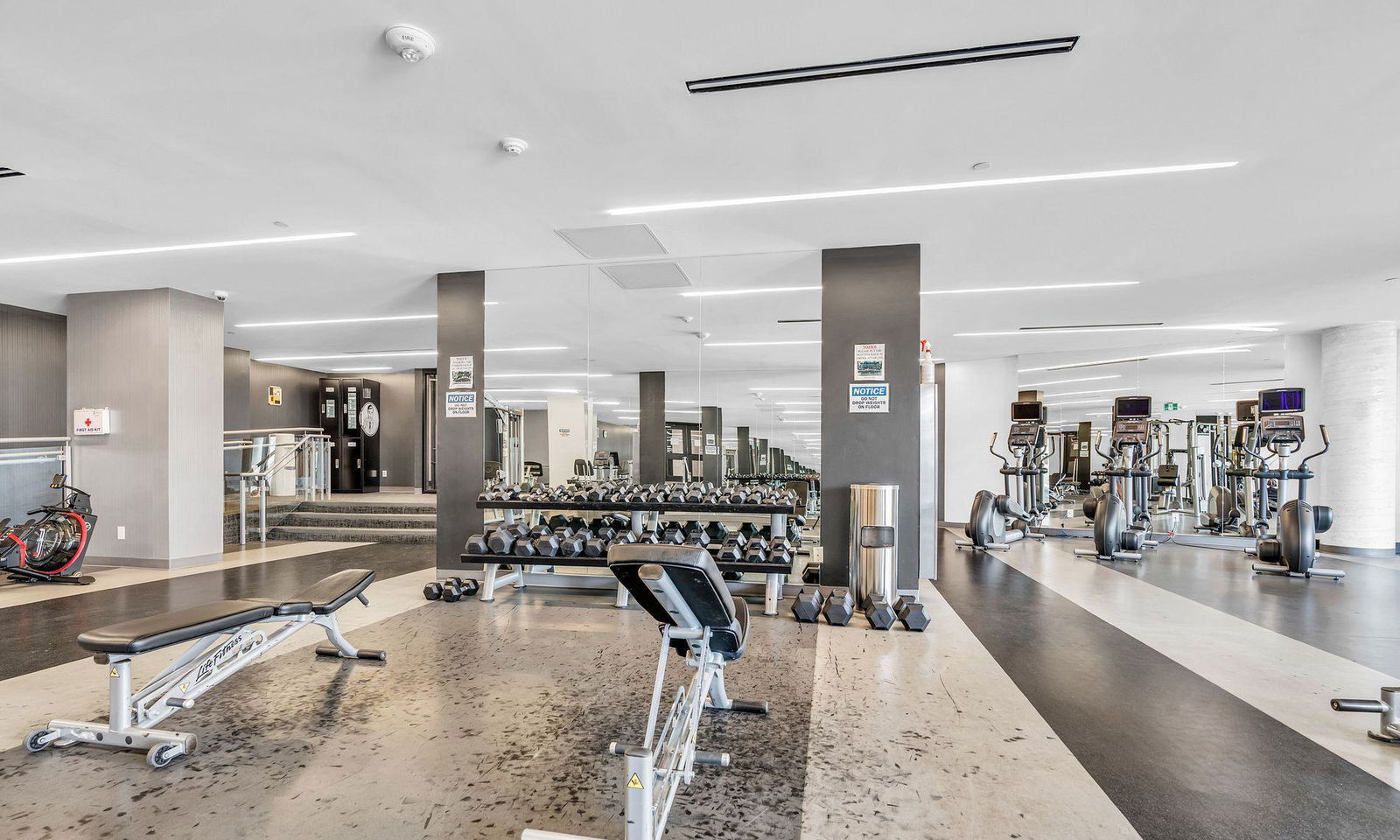 Gym — Liberty Central Phase I, West End, Toronto