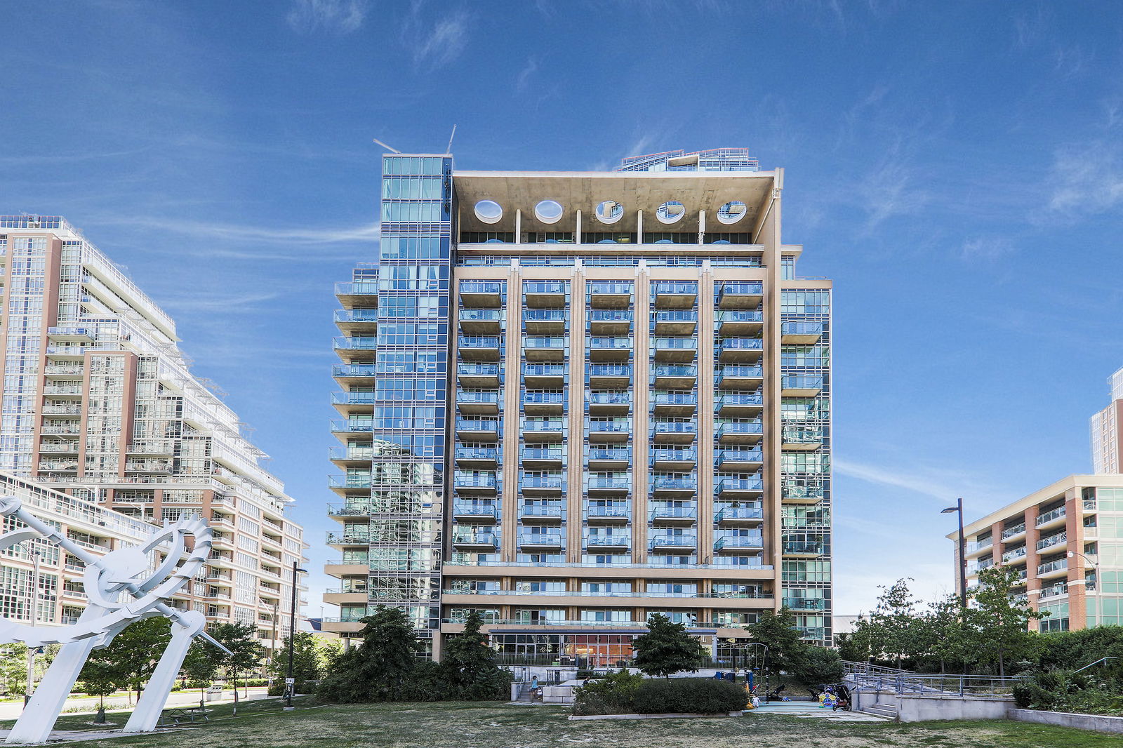 Exterior Facade — Liberty on the Park, West End, Toronto