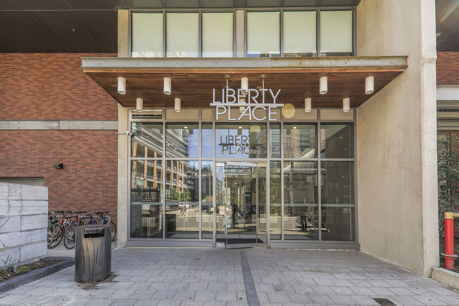 Entrance — Liberty Place, West End, Toronto