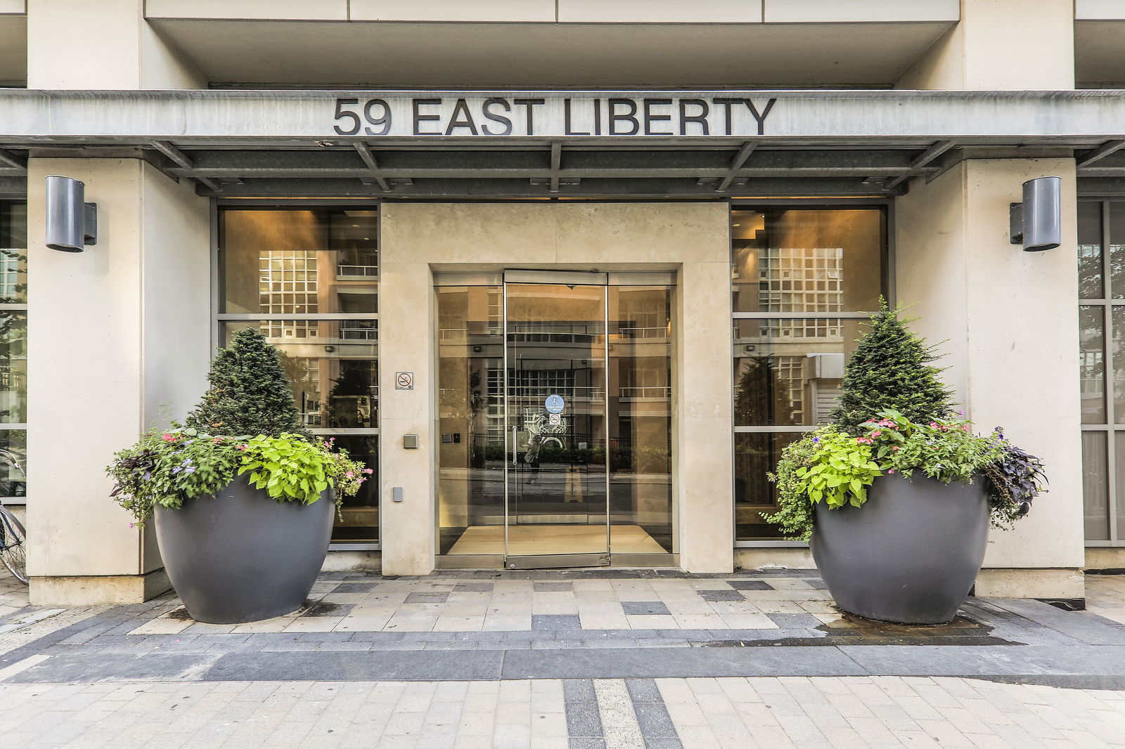 Entrance — Liberty Towers Condos, West End, Toronto