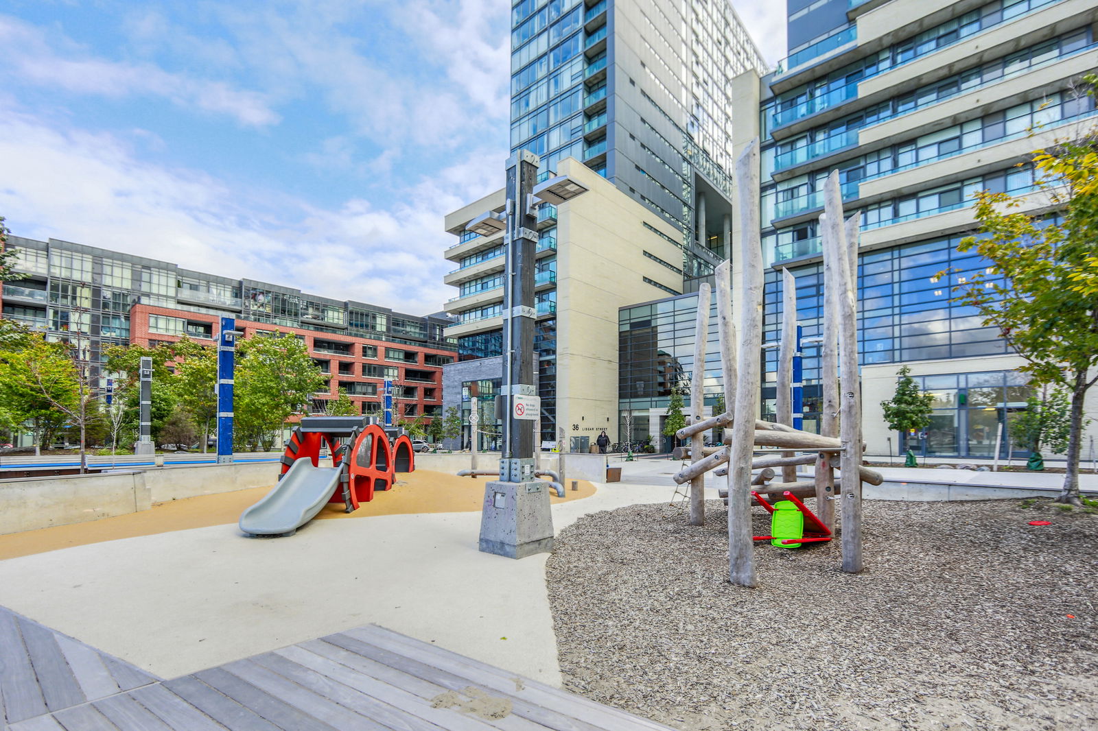 Playground — Epic on Triangle Park, West End, Toronto