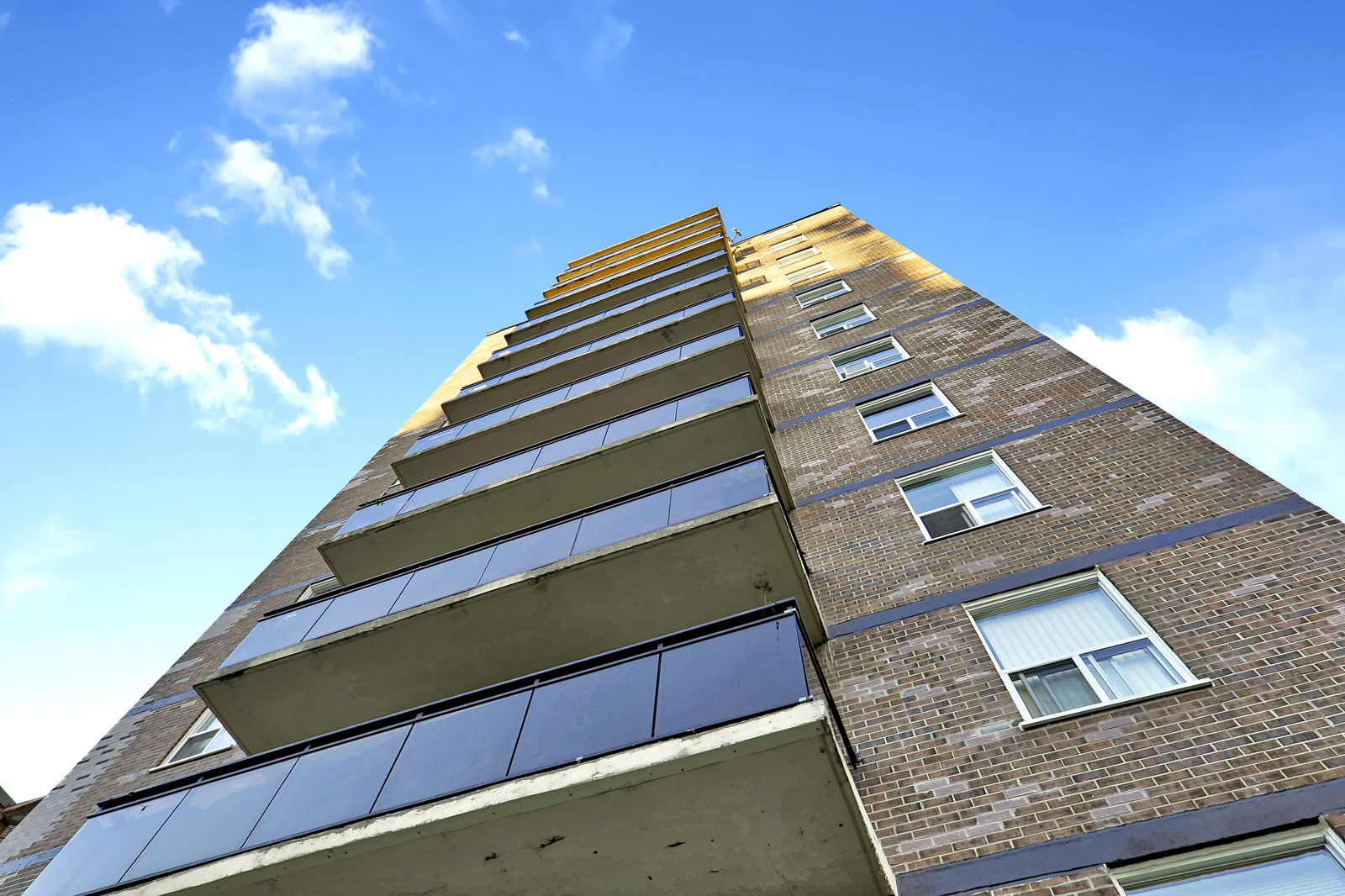 Exterior Sky — 1145 Logan Avenue Condos, East York, Toronto