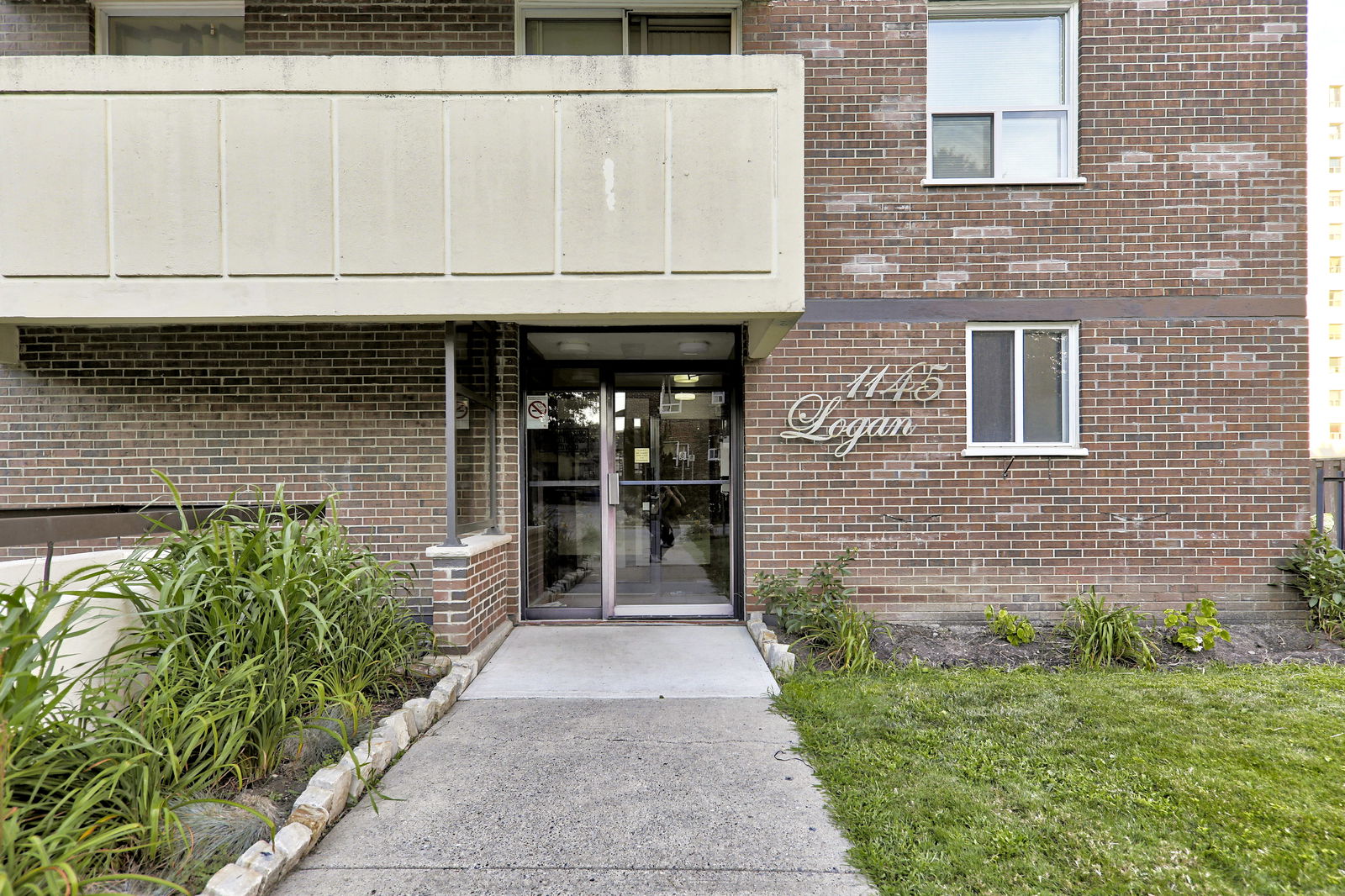 Entrance — 1145 Logan Avenue Condos, East York, Toronto