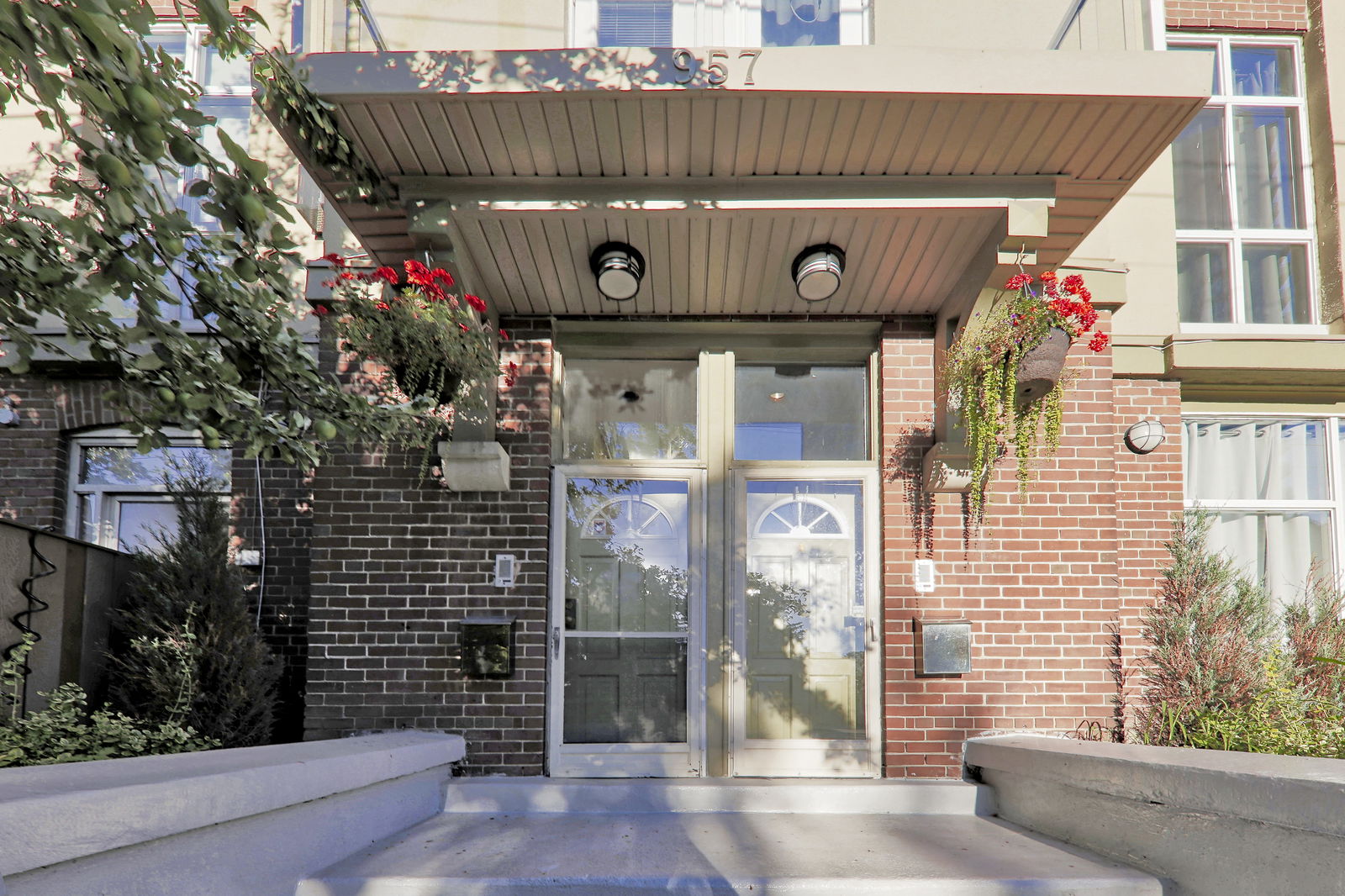 Entrance — Historical Don Hall Townhomes, East York, Toronto