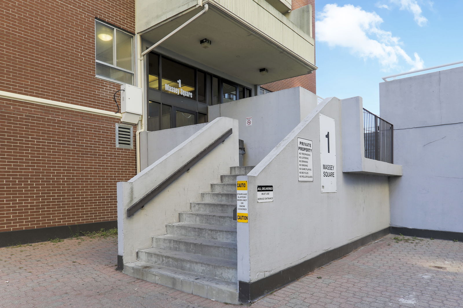 Entrance — Crescent Town Condos, East York, Toronto