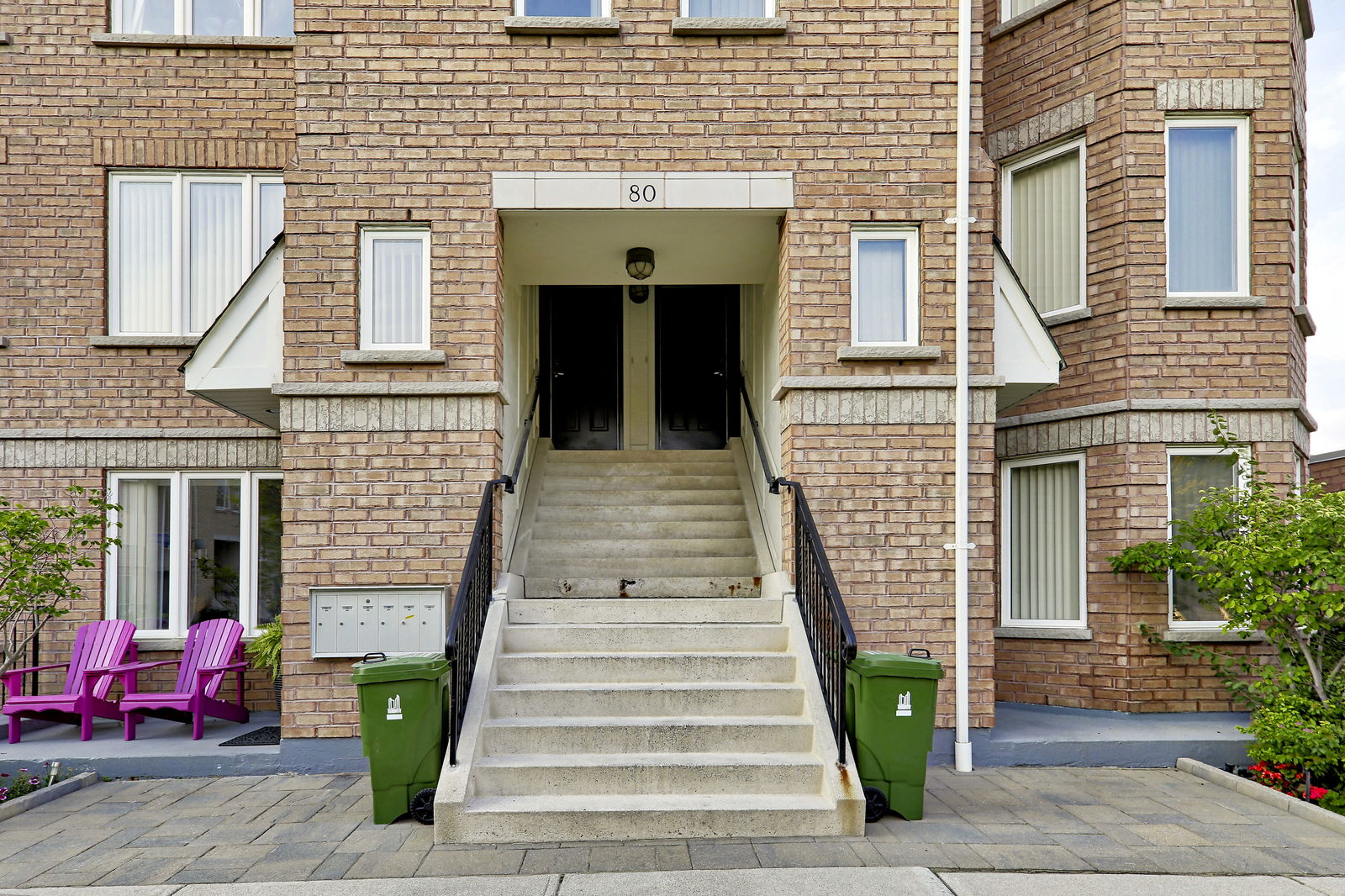 Entrance — Aerodrome Crescent Townhomes, East York, Toronto