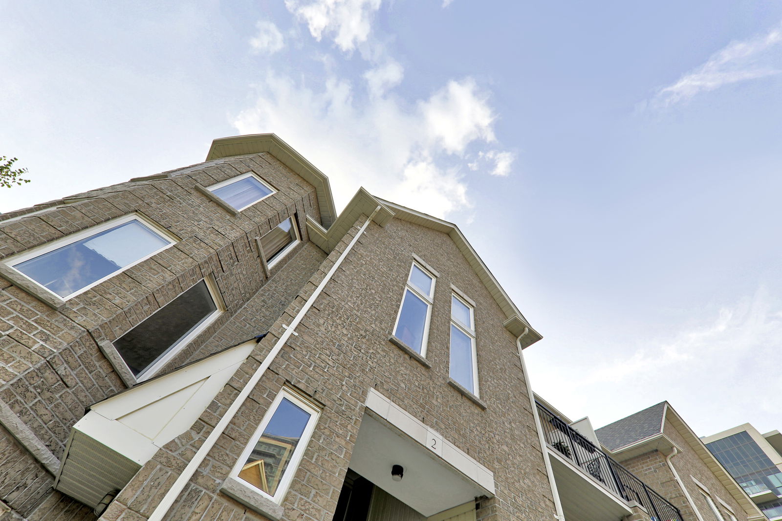 Exterior Sky — Hyde Park Townhouses, East York, Toronto