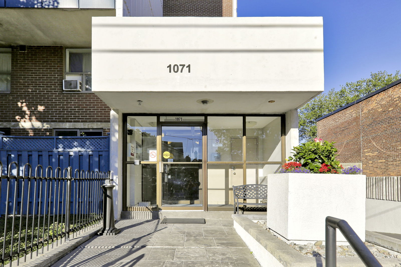 Entrance — 1071 Woodbine Avenue Condos, East York, Toronto