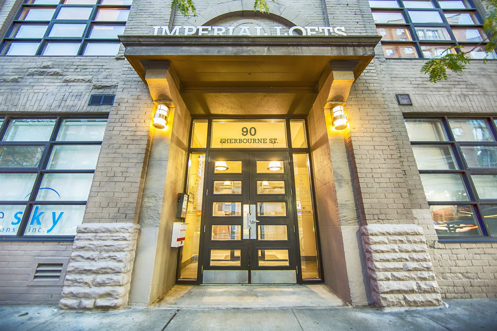 Entrance — Imperial Lofts, Downtown, Toronto