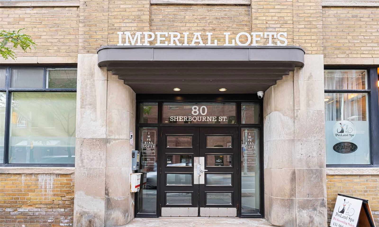 Entrance — Imperial Lofts, Downtown, Toronto