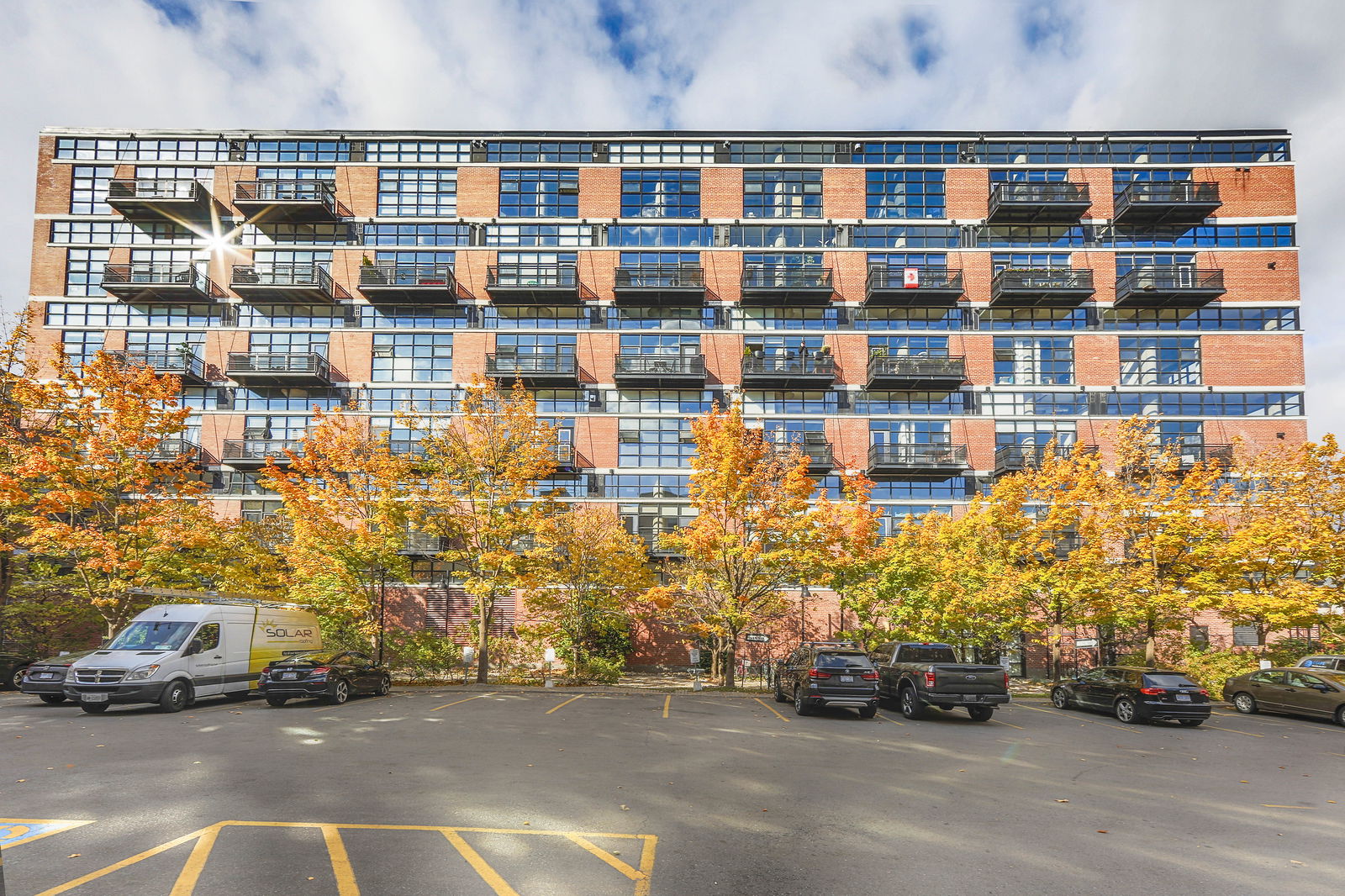 Exterior Facade — Brewery Lofts, Downtown, Toronto