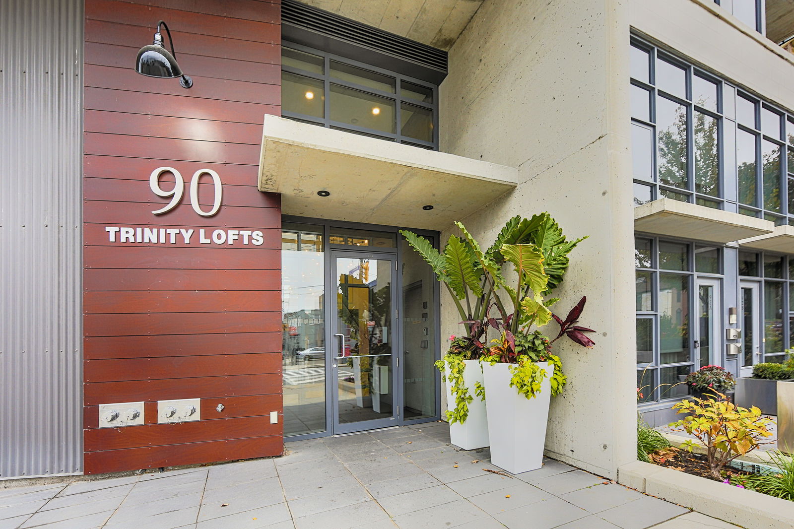 Entrance — Trinity Lofts, Downtown, Toronto