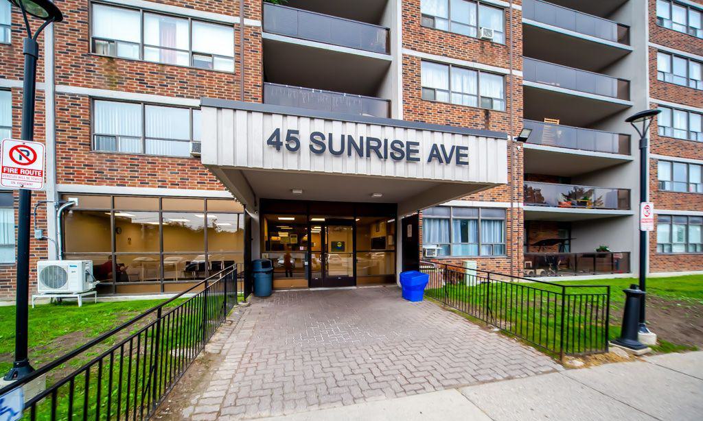 Entrance — 45 Sunrise Avenue Condos, North York, Toronto