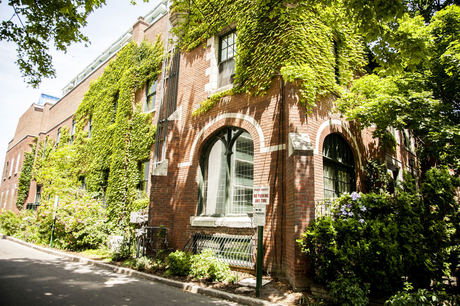 Entrance — Hepbourne Hall, West End, Toronto