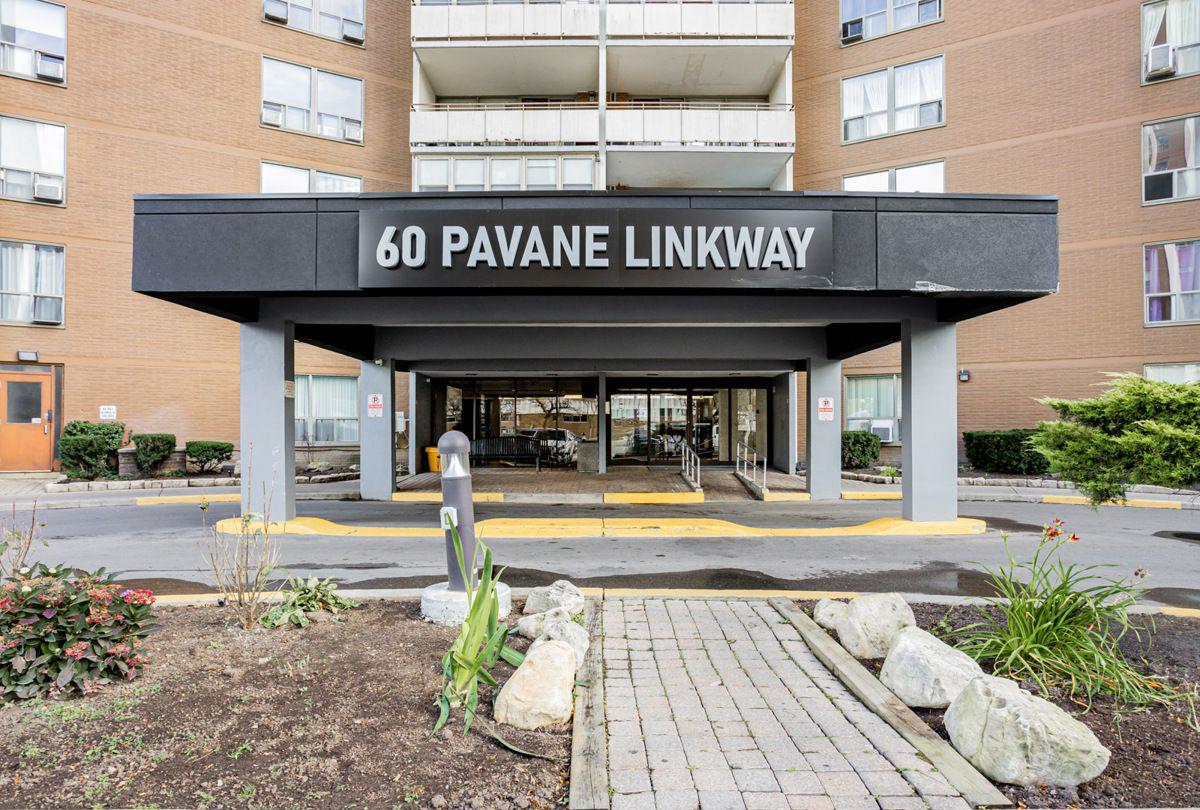 Entrance — 60 Pavane Linkway Condos, North York, Toronto