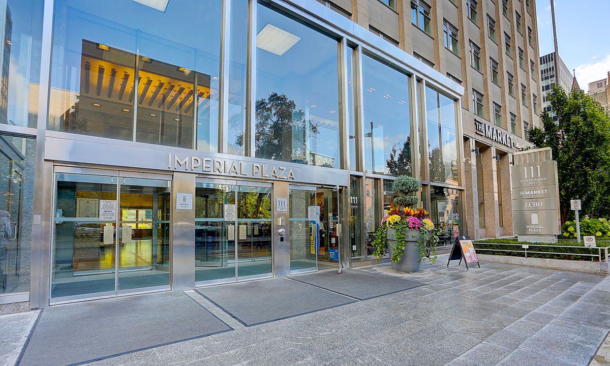 Entrance — Imperial Plaza, Midtown, Toronto