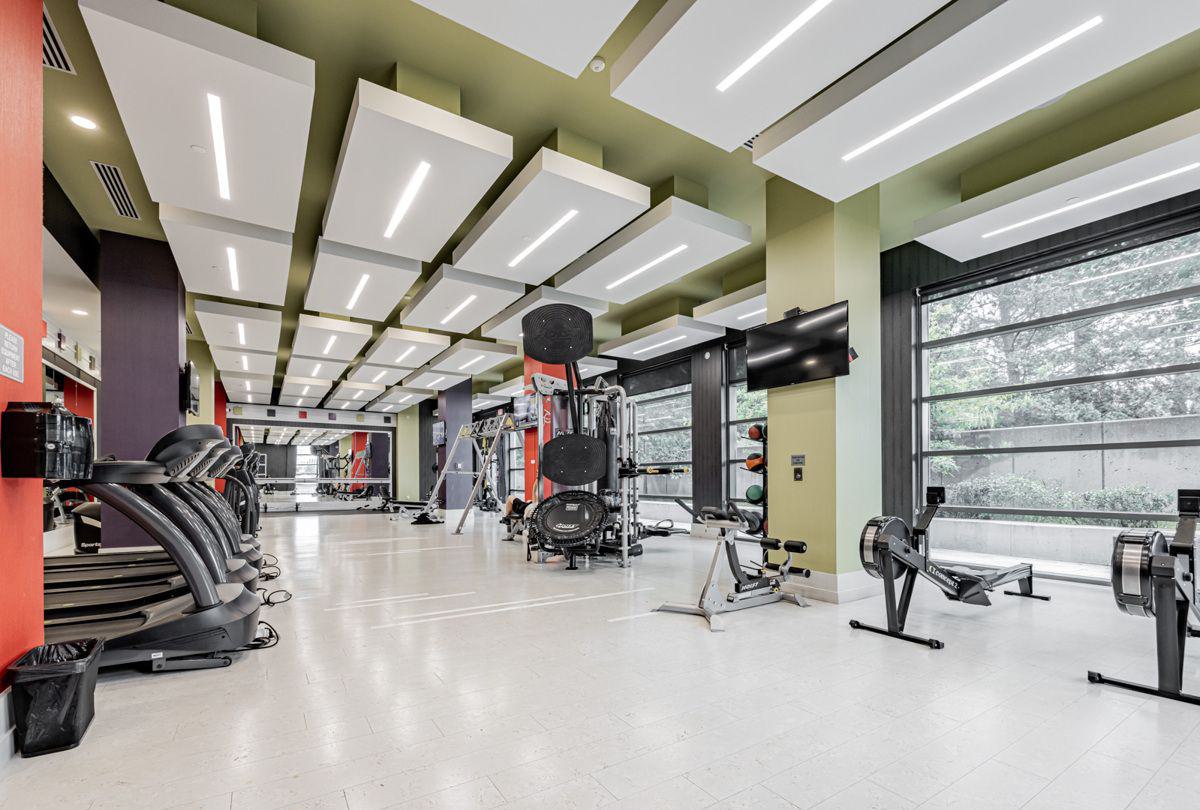 Gym — Alto and Parkside at Atria, North York, Toronto