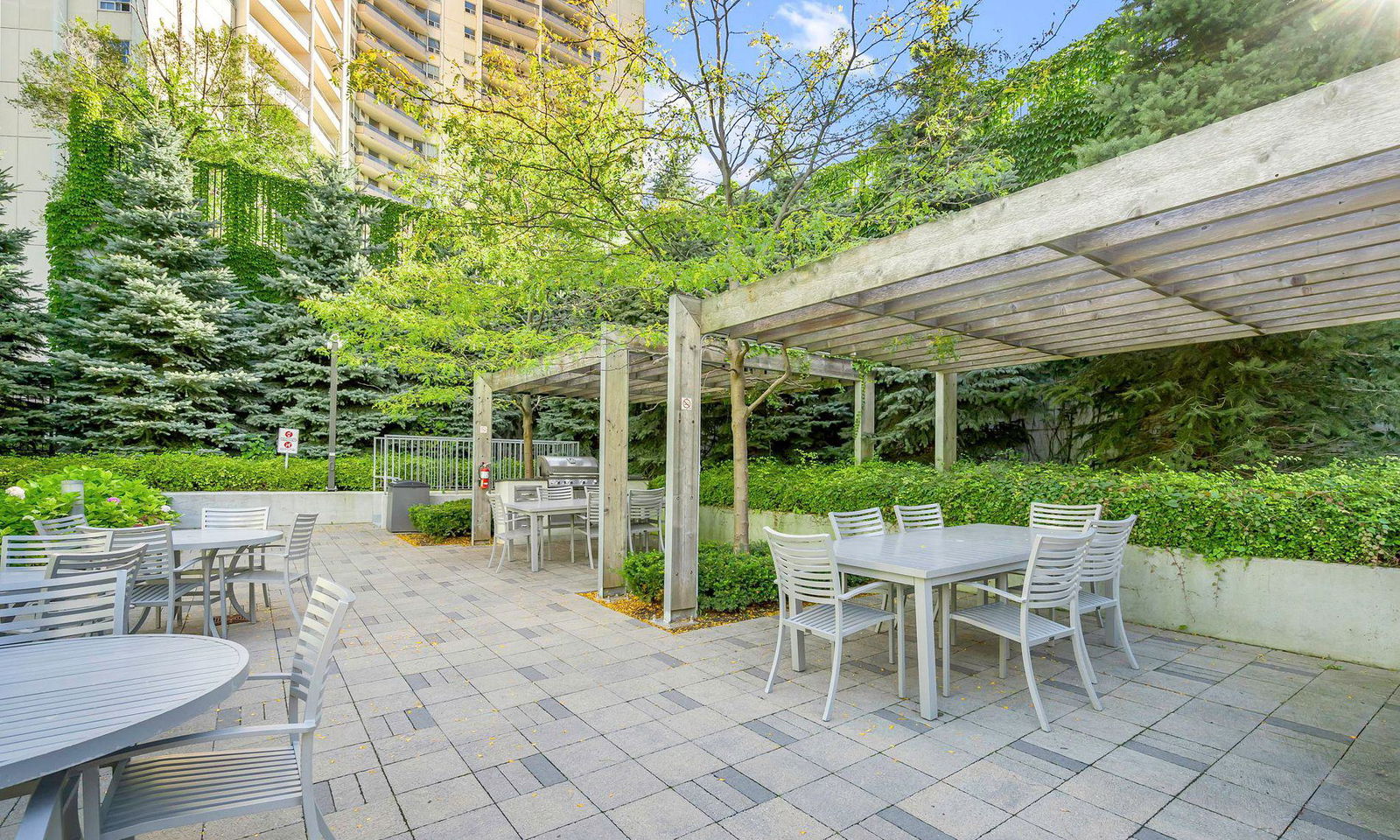 Patio — Argento Condos, North York, Toronto