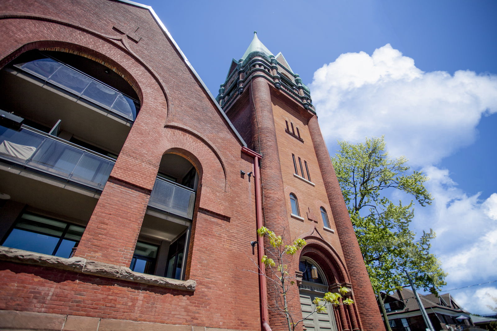 Exterior Sky — Victoria Lofts, West End, Toronto