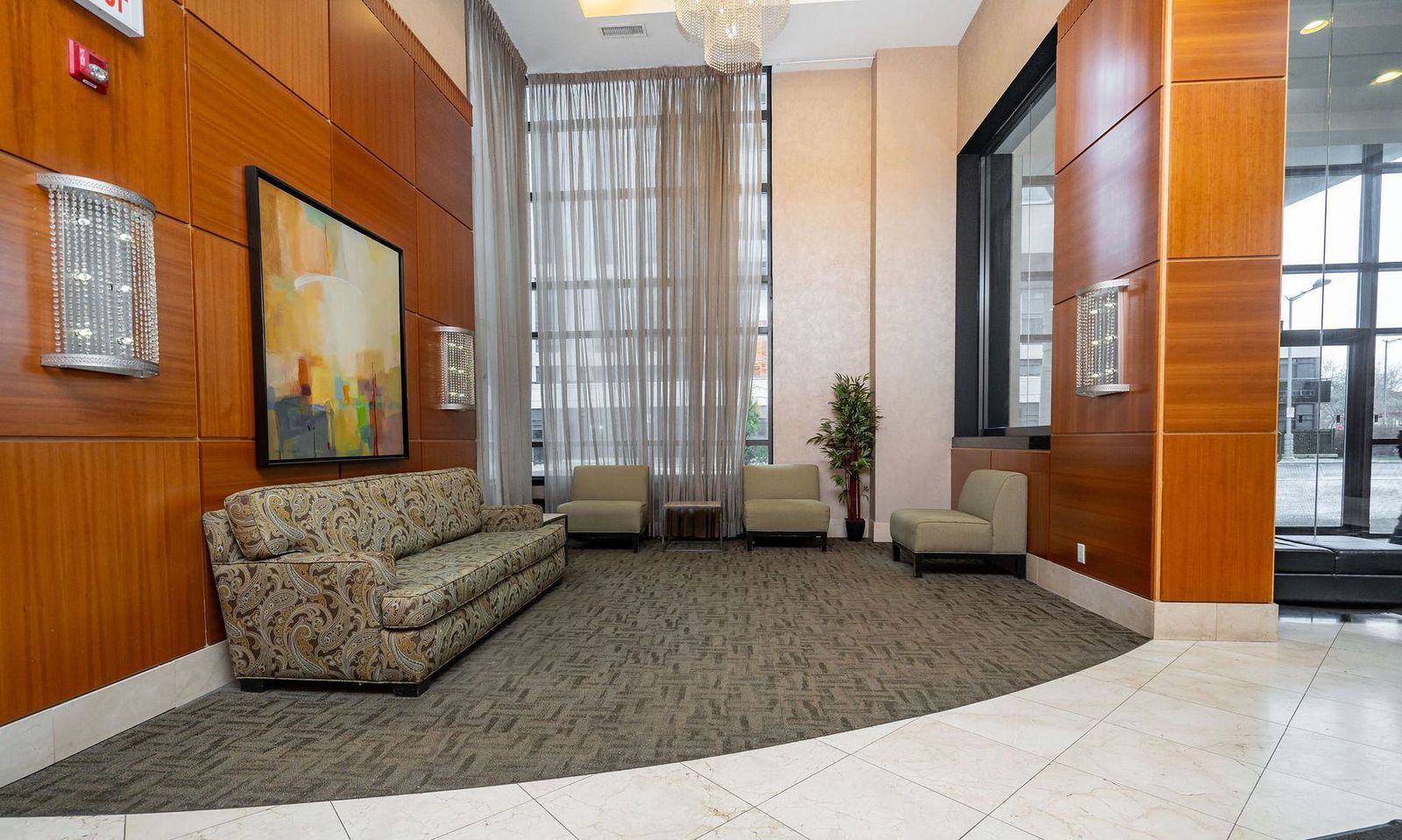 Lobby — Broadway II Residences, North York, Toronto