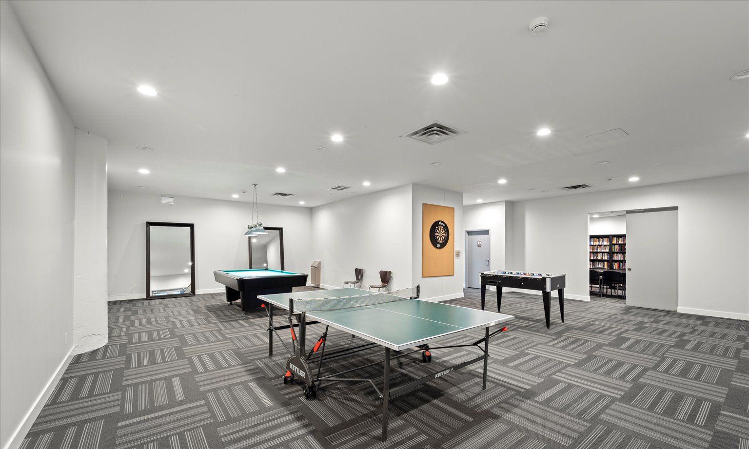 Game Room — The Merchandise Lofts, Downtown, Toronto