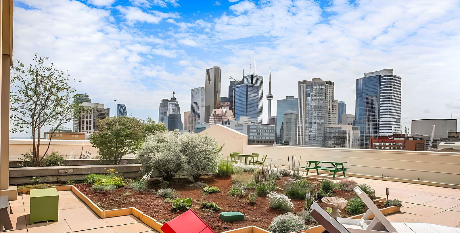 Rooftop Deck — The Merchandise Lofts, Downtown, Toronto