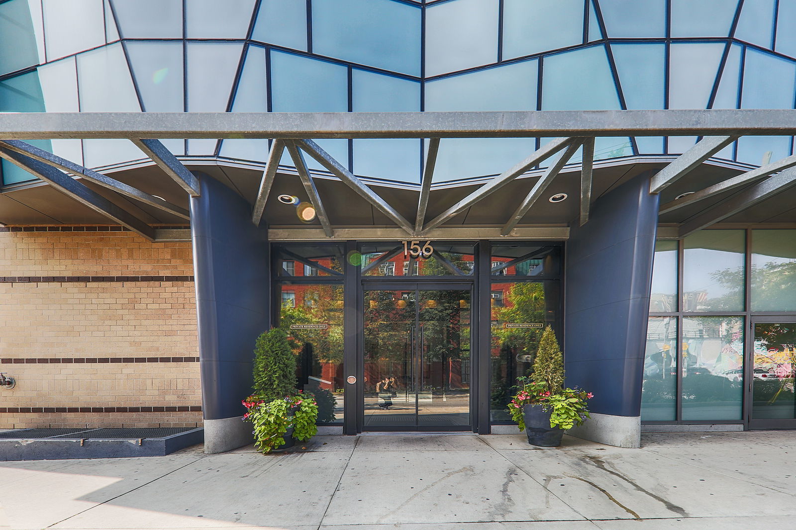 Entrance — Queen & Portland Loft + Condo Residences, Downtown, Toronto