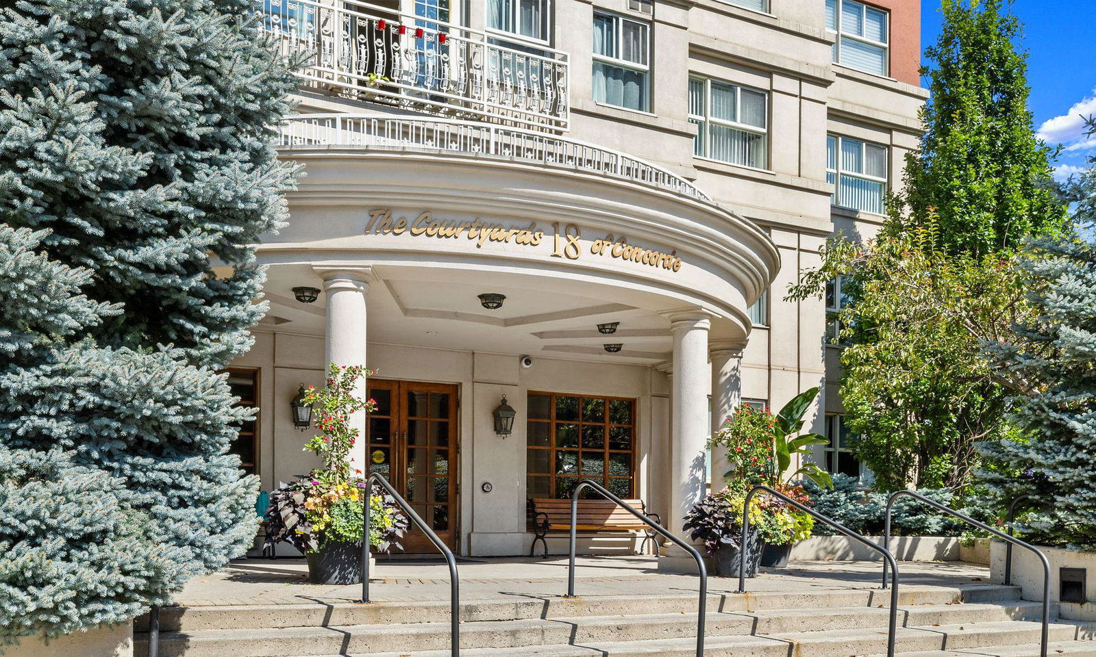 Entrance — Courtyards of Concorde Condos, North York, Toronto