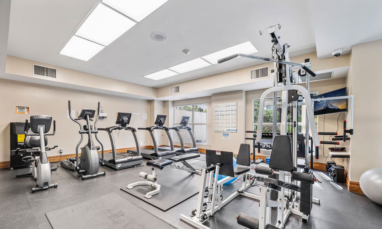 Gym — Courtyards of Concorde Condos, North York, Toronto