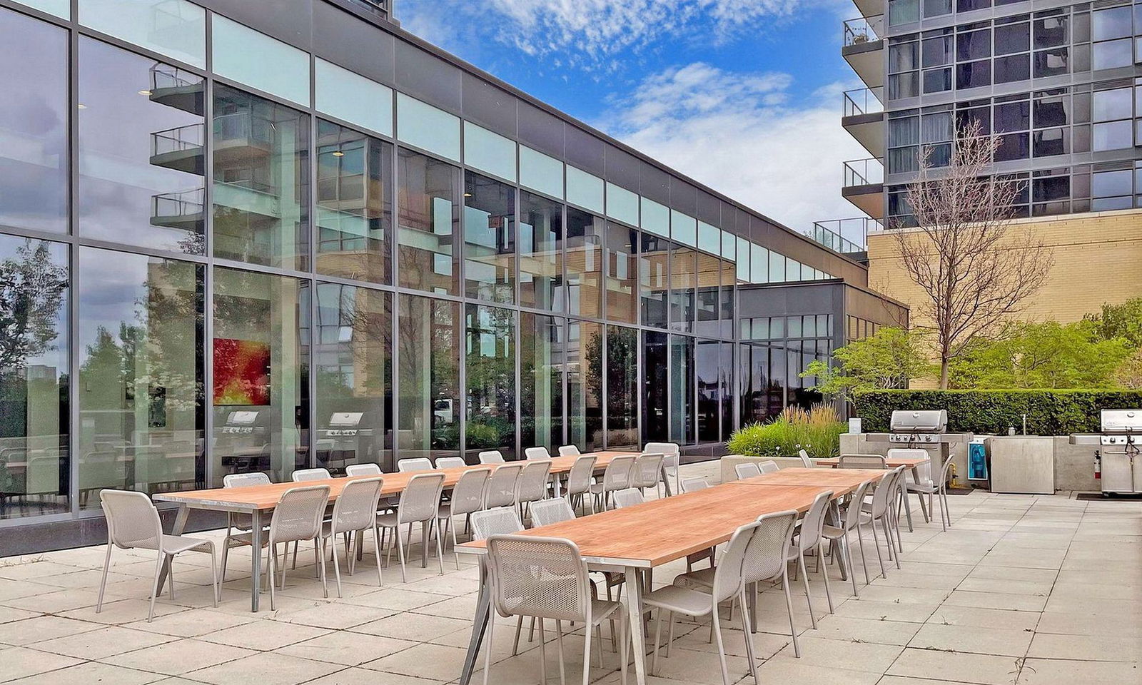 Rooftop Deck — Discovery I & Discovery II Condos, North York, Toronto