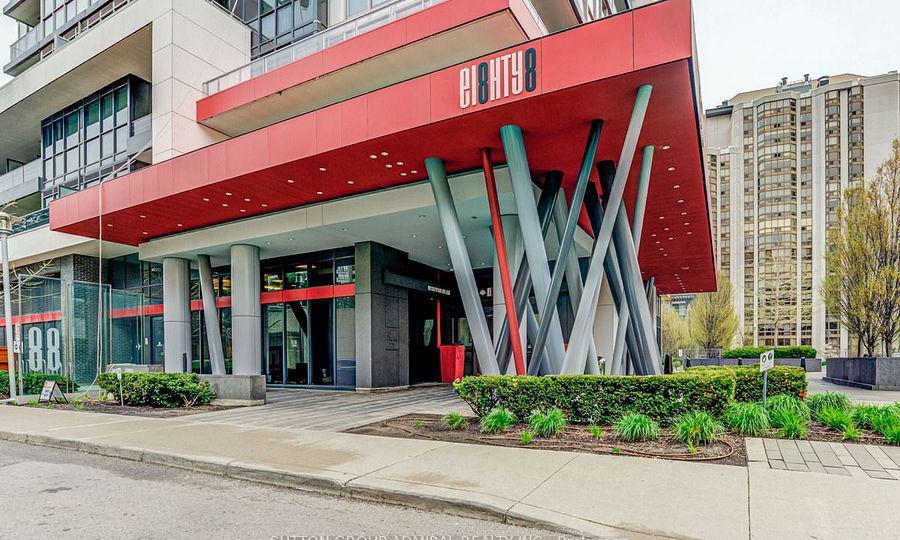 Entrance — EI8HTY8 Condos, North York, Toronto